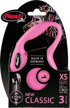 Flexi New Classic Koord - Hondenriem - Roze - XS - 3 M -Honden Benodigdheden Verkoop 777x1200 4