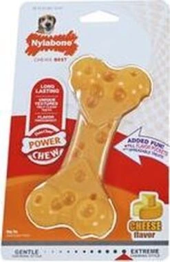Nylabone Durable Cheese Bone - M -Honden Benodigdheden Verkoop 780x1200 3