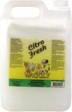 Waggly Citro Fresh Geurverwijderaar - 5 L -Honden Benodigdheden Verkoop 781x1200 1