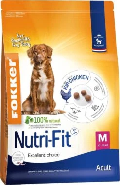Fokker Nutri-Fit Adult Medium -Honden Benodigdheden Verkoop 781x1200