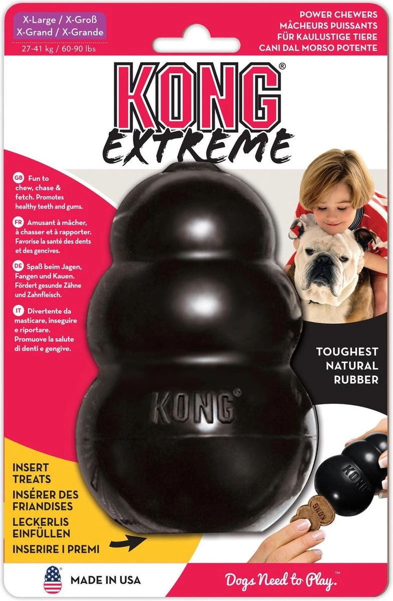 Kong Extreme - Hondenspeelgoed - Zwart - XL 20 Kong Extreme - Hondenspeelgoed - Zwart - XL - Afbeelding 18