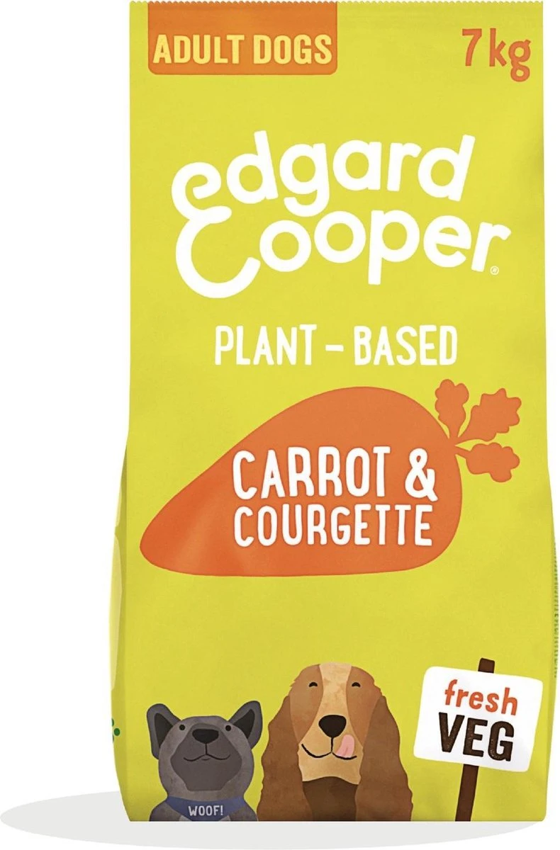 Edgard&Cooper Plantbased Adult Wortel&Courgette - Hondenvoer - 7 Kg 3 Edgard&Cooper Plantbased Adult Wortel&Courgette - Hondenvoer - 7 Kg