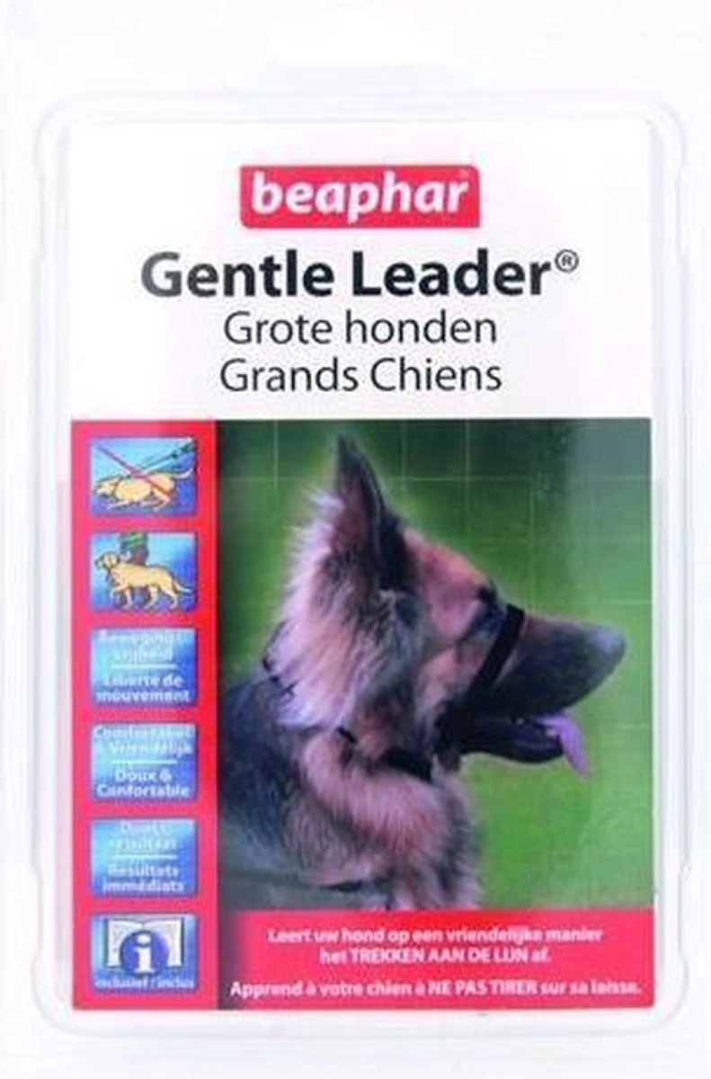 Gentle Leader Hoofdhalster Medium Zwart Beaphar 14 Gentle Leader Hoofdhalster Medium Zwart Beaphar - Afbeelding 12