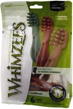 Whimzees Tandenborstel Hondensnack - 6,5 Cm - 48 Stuks -Honden Benodigdheden Verkoop 801x1200