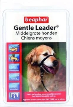 Beaphar Gentle Leader - Zwart - 54 Cm - Grote Honden -Honden Benodigdheden Verkoop 815x1200 2