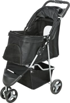 Trixie Hondenbuggy Zwart 80x47x100 Cm | Dierenmand -Honden Benodigdheden Verkoop 818x1200 2