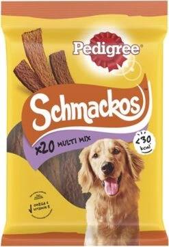 Pedigree Smackos Multimix Hondensnacks - 9 X 20 Stuks -Honden Benodigdheden Verkoop 822x1200