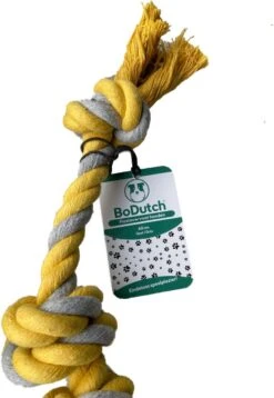 BoDutch Flostouw Hond - Hondenspeelgoed - Trektouw Hond - Hondentouw - Flostouw Hond - 60 Cm - Apporteerspeelgoed - Geel/Grijs 17 BoDutch Flostouw Hond - Hondenspeelgoed - Trektouw Hond - Hondentouw - Flostouw Hond - 60 Cm - Apporteerspeelgoed - Geel/Grijs -Honden Benodigdheden Verkoop 829x1200 5