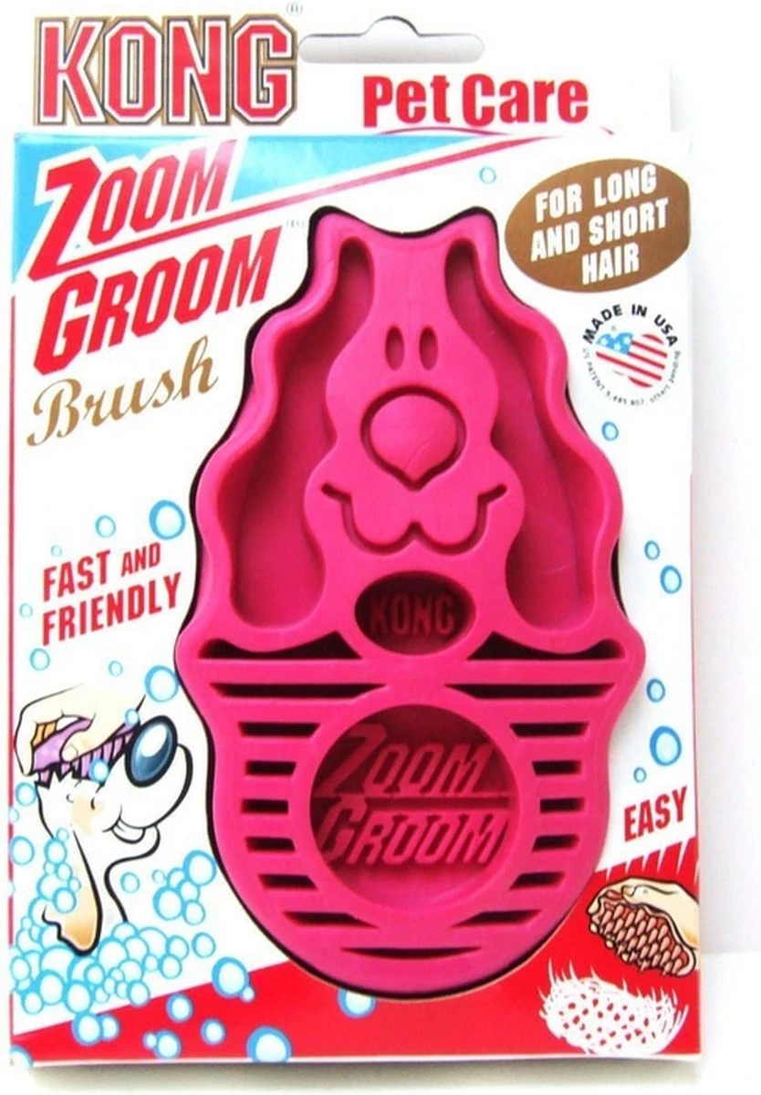 Kong Zoom Groom Hond 9 Kong Zoom Groom Hond - Afbeelding 7