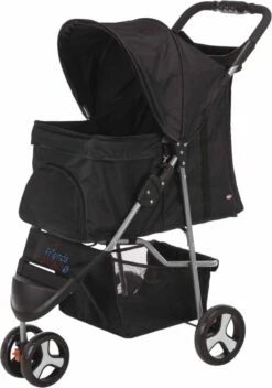 Trixie Hondenbuggy Zwart 80x47x100 Cm | Dierenmand -Honden Benodigdheden Verkoop 841x1200 3