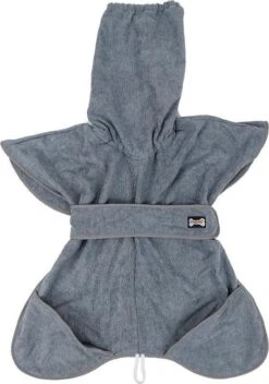 Super Absorberende Honden Badjas Grijs Maat L -Honden Benodigdheden Verkoop 842x1200 1