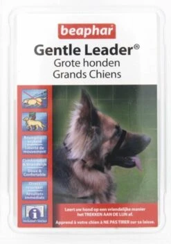 Beaphar Gentle Leader - Zwart - 54 Cm - Grote Honden -Honden Benodigdheden Verkoop 843x1200