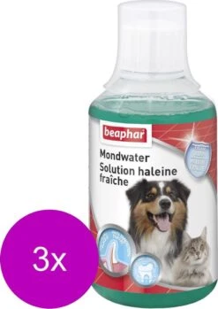 Beaphar Mondwater Hond/Kat - Gebitsverzorging - 3 X 250 Ml -Honden Benodigdheden Verkoop 850x1200 6