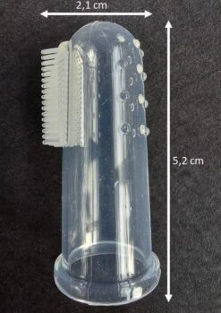 Merkloos Vinger Tandenborstel – 2 X -Honden Benodigdheden Verkoop 850x1200 7