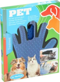 Merkloos Vachtverzorgingshandschoen -Honden Benodigdheden Verkoop 877x1200 2