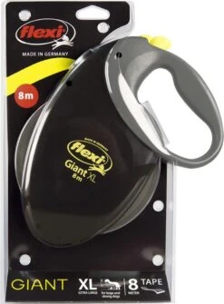 Flexi Giant Tape - Hondenriem - Zwart/Geel - XL - 8 M - (<50 Kg) 26 Flexi Giant Tape - Hondenriem - Zwart/Geel - XL - 8 M - (<50 Kg) -Honden Benodigdheden Verkoop 886x1200 3