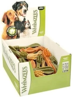 Whimzees Tandenborstel Hondensnack - 6,5 Cm - 48 Stuks -Honden Benodigdheden Verkoop 906x1200