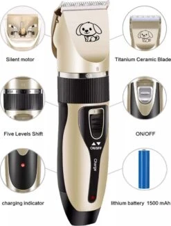 Complete Hondentondeuse Set - Draadloos Tondeuse - Scheerapparaat Voor Je Hond Of Kat - Huisdier Trimmer - Professionele Dierentondeuse - Dieren Verzorging - 11 Complete Hondentondeuse Set - Draadloos Tondeuse - Scheerapparaat Voor Je Hond Of Kat - Huisdier Trimmer - Professionele Dierentondeuse - Dieren Verzorging - -Honden Benodigdheden Verkoop 913x1200 6