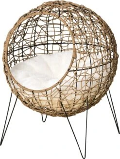 PawHut Kattenhuis Met Metalen Frame D30-442 -Honden Benodigdheden Verkoop 913x1200 9