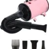 Forgoods Professionele Hondenfohn - Waterblazer Voor Honden - Hondenfohn Met 4 Opzetstukken - 2800W Verstelbaar Vermogen - Roze -Honden Benodigdheden Verkoop 929x1200 1