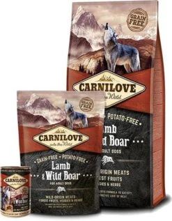 Carnilove Lamb / Wild Boar Adult 10 Carnilove Lamb / Wild Boar Adult -Honden Benodigdheden Verkoop 936x1200