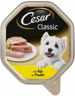 Cesar Classic Paté Honden Natvoer - Kip - 14 X 150 Gr -Honden Benodigdheden Verkoop 942x1200 2
