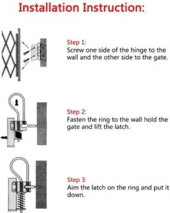 Houten Traphekje Harmonica | Traphekje Hond & Huisdieren | Extra Stevig | Inklapbaar | Met Klembevestiging | Deurhek Accordeon | Deurhekje | Hondenhek | Huisdier Hekje | Traphekje Houten -Honden Benodigdheden Verkoop 959x1200 3