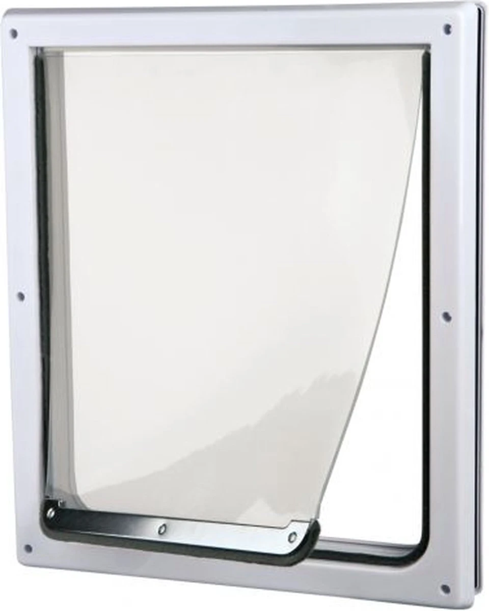 Trixie 2-Weg Hondenluik Wit - XS-S 25 X 29 CM 7 Trixie 2-Weg Hondenluik Wit - XS-S 25 X 29 CM - Afbeelding 5