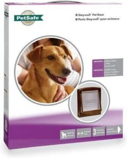 Petsafe 757 Hondenluik - Medium - Zilver/Tranparant -Honden Benodigdheden Verkoop 960x1200 4