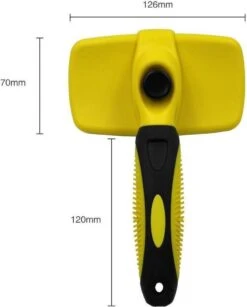 ElegaPet Hondenborstel Groen - Hondenhaar Verwijderen - Kat En Hondenkam - Slickerborstel Hond En Kat - Groomer - Ondervacht Kam Hond - Borstel Hond - Hondenborstel Langharig En Kortharig - Slickerborstel - Anti Klit/Knopen/Huidschilfers -Honden Benodigdheden Verkoop 964x1200 2