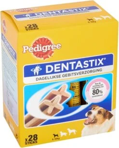 Pedigree Dentastix Mini Hond Multipack - Gebitsverzorgende Hondensnack - 4 X 7 Stuks -Honden Benodigdheden Verkoop 969x1200