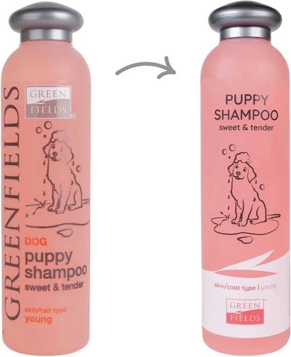 Greenfields - Milde Hondenshampoo Puppy - Zachte Shampoo Met Babypoeder Geur - Inhoud 270 Ml Of 5 Liter - 270 Ml 5 Greenfields - Milde Hondenshampoo Puppy - Zachte Shampoo Met Babypoeder Geur - Inhoud 270 Ml Of 5 Liter - 270 Ml - Afbeelding 3