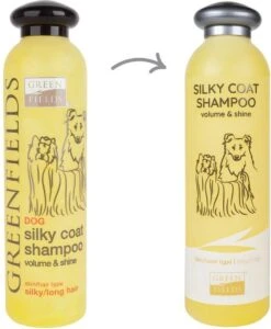 Greenfields Hondenshampoo Voor Langharige Vacht - Zorgt Voor Een Zijdezachte Glanzende Vacht - Inhoud 270 Ml - Hondenshampoo Langharige Vacht -Honden Benodigdheden Verkoop 987x1200 1