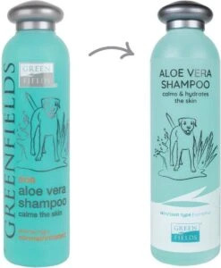 Greenfields - Krachtige Hondenshampoo Met Aloe Vera - Inhoud 270 Ml Of 5 L - 270 Ml 10 Greenfields - Krachtige Hondenshampoo Met Aloe Vera - Inhoud 270 Ml Of 5 L - 270 Ml -Honden Benodigdheden Verkoop 989x1200 1